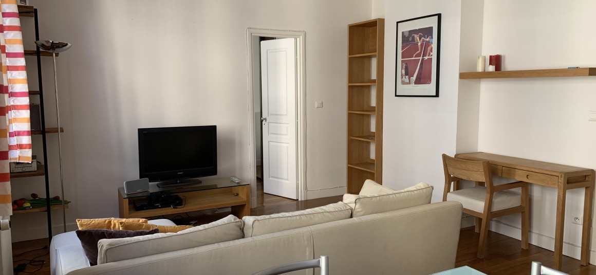 MEUBLÉ – Paris 17 – 1 ch – 41 m2 – Quartier Levis – Loyer : 1.500 € cc