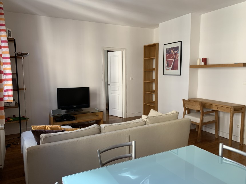 MEUBLÉ – Paris 17 – 1 ch – 41 m2 – Quartier Levis – Loyer : 1.500 € cc