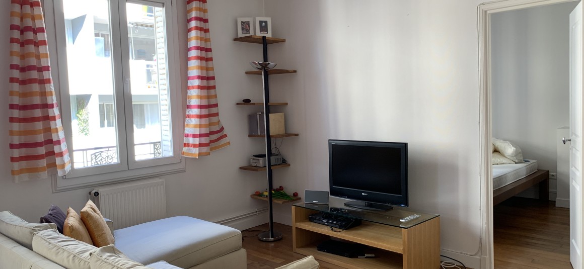 MEUBLÉ – Paris 17 – 1 ch – 41 m2 – Quartier Levis – Loyer : 1.500 € cc