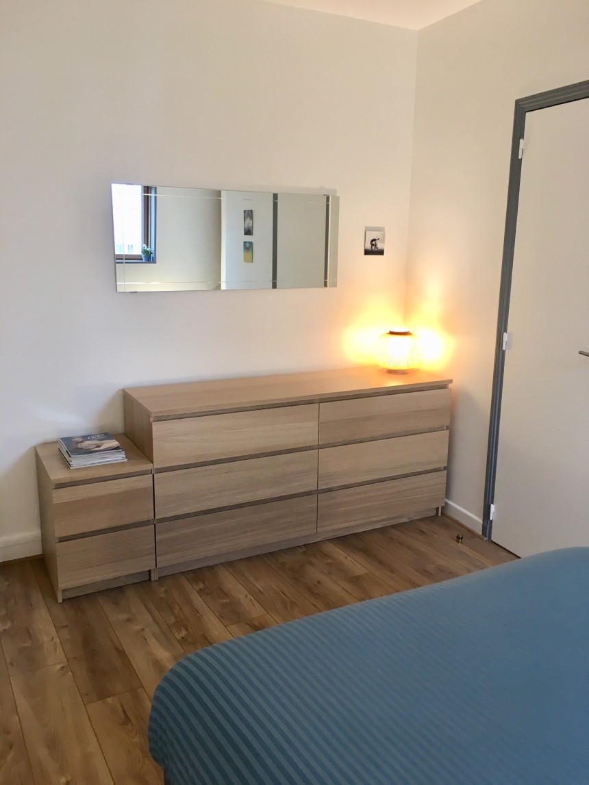 MEUBLÉ – 1 ch – 40 m2 – Paris 17e – Rue Villebois Mareuil – Loyer cc : 1.600 € cc