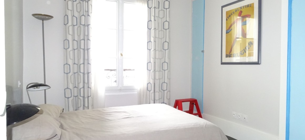 MEUBLÉ – 2 ch + bureau – 90 m2 – Paris 17ème – Rue Labie – 4e étage ascenseur – Metro : Ternes – Argentine – Loyer cc : 2.710 euros cc