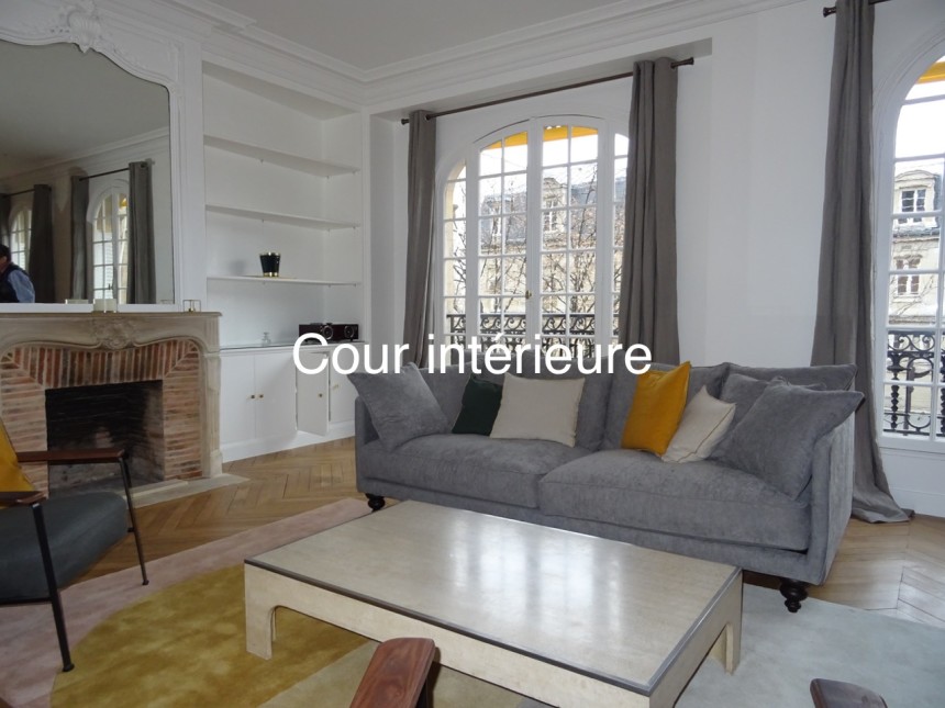 REFAIT NEUF – Meublé – 3 ch – 130 m2 – Rue Tocqueville – Paris 17e – Loyer cc : 4.500 €