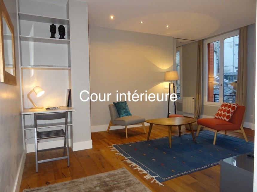 REFAIT NEUF – Meublé – 1 ch – Paris 11e – 49 m2 – Rue Charonne – Loyer cc : 2.000 euros