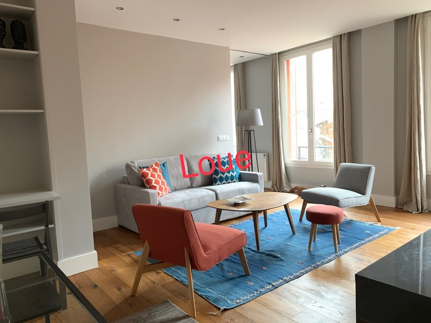 REFAIT NEUF – Meublé – 1 ch – Paris 11e – 49 m2 – Rue Charonne – Loyer cc : 2.000 euros