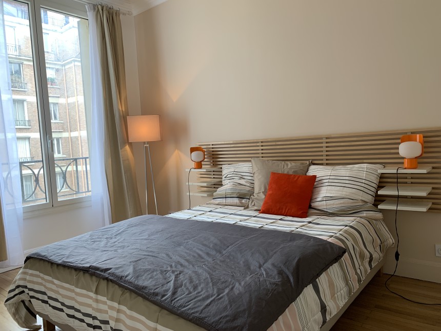 REFAIT NEUF – MEUBLÉ – 2 ch – 91 m2 + Poss Pkg – Paris 16e – Bld Suchet/Auteuil – Loyer cc : 2.950 €