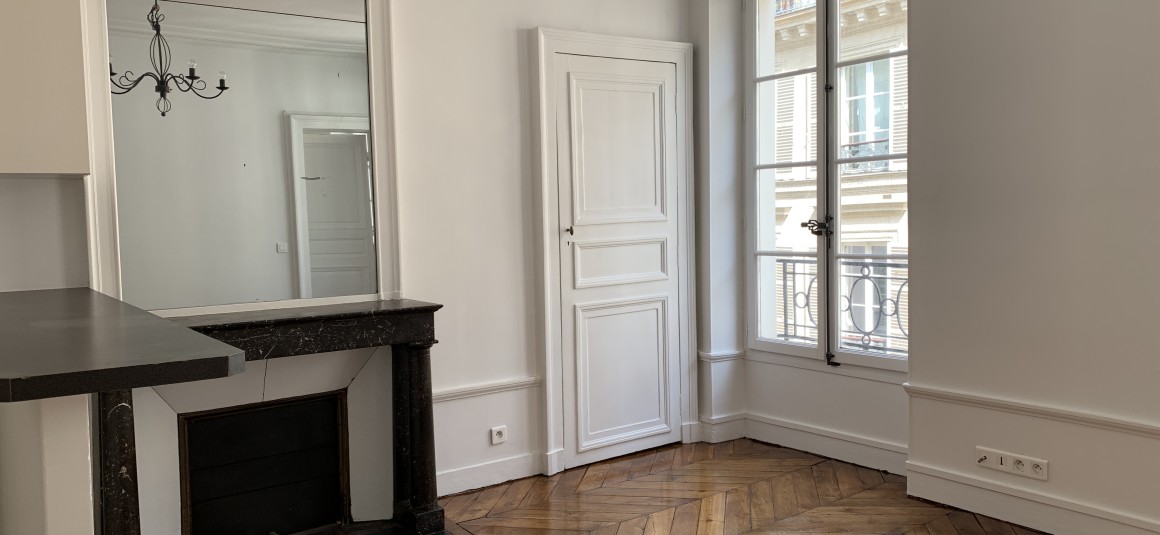 VIDE – 3 ch – 78 m2 – Paris 9 – Havre Caumartin – Rue Joubert – 3ème étage ascenseur – Loyer cc : 2.640 euros
