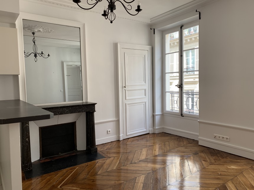 VIDE – 3 ch – 78 m2 – Paris 9 – Havre Caumartin – Rue Joubert – 3ème étage ascenseur – Loyer cc : 2.640 euros