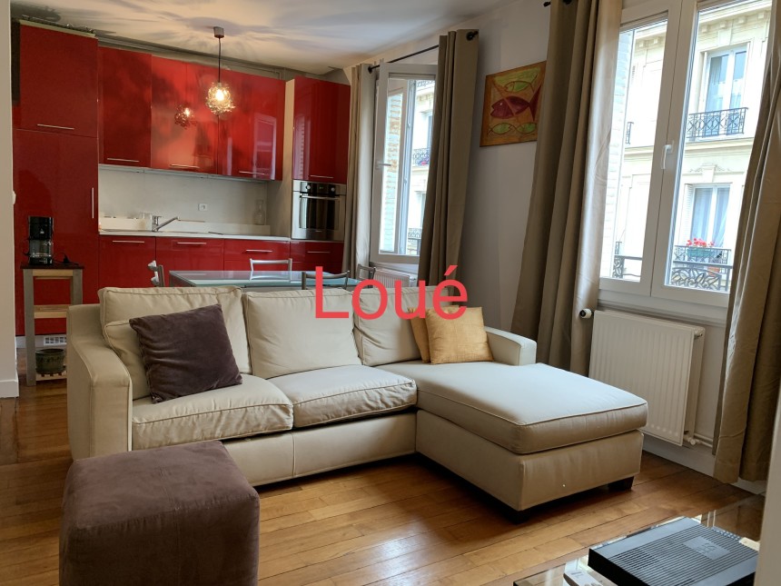 MEUBLÉ – Paris 17 – 1 ch – 41 m2 – Quartier Levis – Loyer : 1.500 € cc