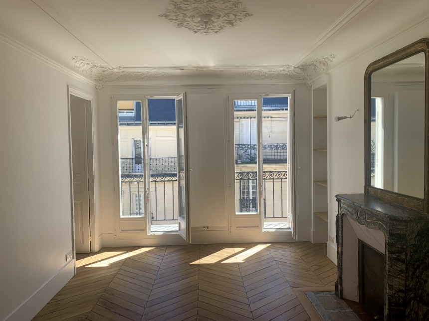 VIDE – 2 ch – 51 m2 – Paris 17ème – Rue Labie – 5e étage sans asc – Loyer cc : 1.800 €