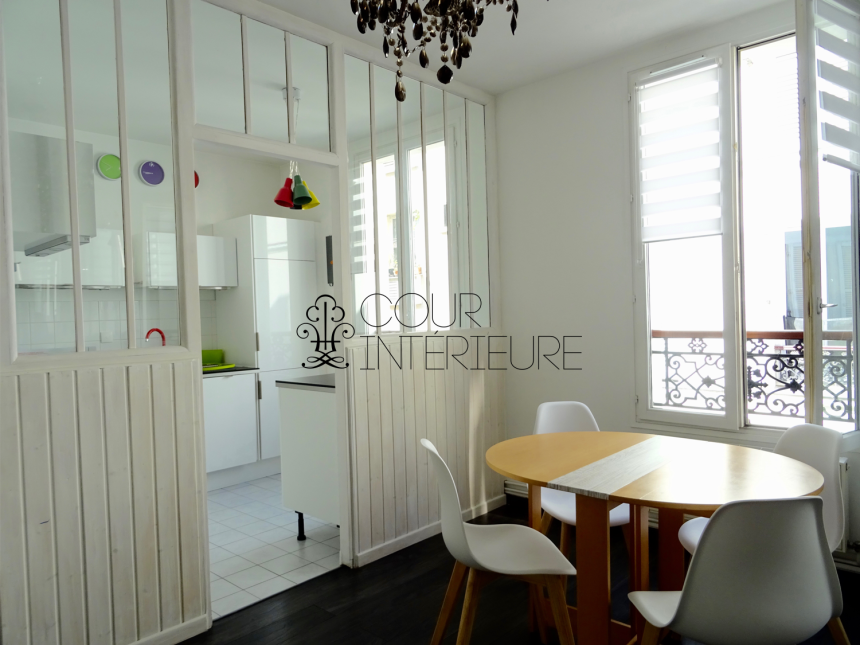 MEUBLÉ – 1 ch – Paris 9e – Rue Rochechouart – 44,06 m2 – Loyer cc : 1.600 euros