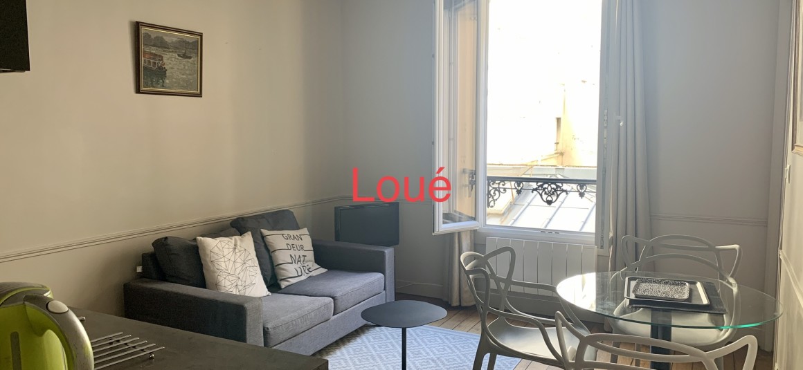 Meublé – 1 ch – Paris 5 – Bld Hôpital – 27,1 m2 – 1er étage sans asc – Loyer cc : 1.200 €