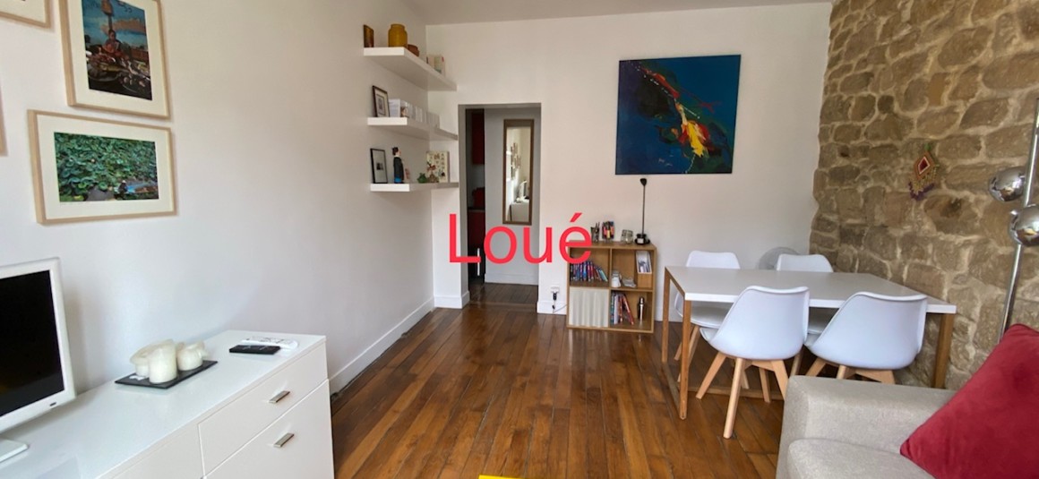 MEUBLÉ – 1 ch – 34 m2 – Rue Brisemiche – Paris 4e – 1er étage sans asc – Loyer cc : 1.400 €