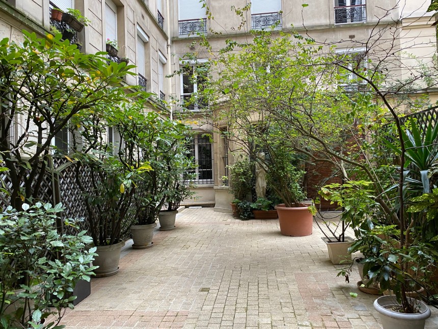 MEUBLÉ – 1 ch – Paris 16e – 55 m2 – Passy/Trocadéro – Rue de la Tour- Rdc sur cour – Loyer cc : 1.750 €