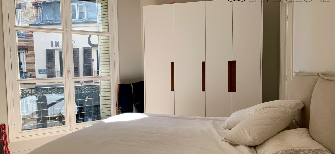 VIDE – Refait neuf – 3 ch – Paris 17e – Quartier Levis – Villiers – 1er étage ascenseur – 110 m2 – Loyer cc : 3.950 €