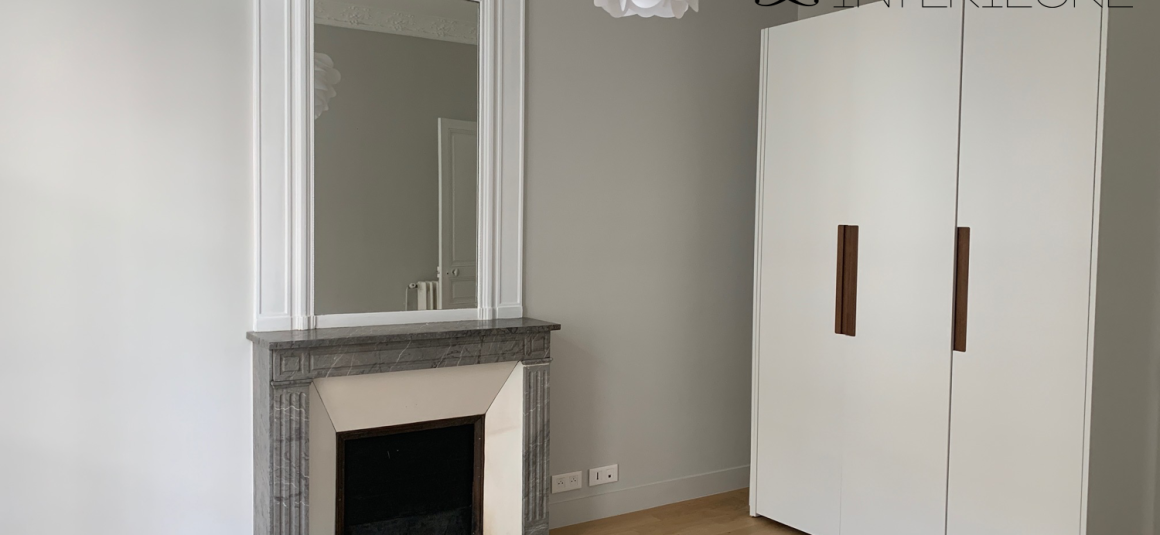 VIDE – Refait neuf – 3 ch – Paris 17e – Quartier Levis – Villiers – 1er étage ascenseur – 110 m2 – Loyer cc : 3.950 €