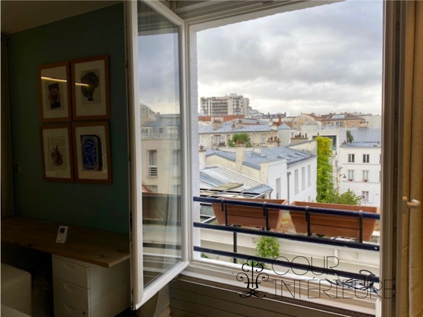 MEUBLÉ – 1 chambre – 57 m2 – Paris 15ème – Avenue du Maine – 2ème étage avec ascenseur – Loyer charges comprises : 1.860 €