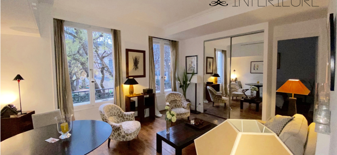 MEUBLÉ – 1 ch – Paris 2ème – 48 m2 – Rue Lulli (Square Louvois) – 2ème étage ascenseur – Loyer cc : 1.980 € (chauffage eau chaude collectif)