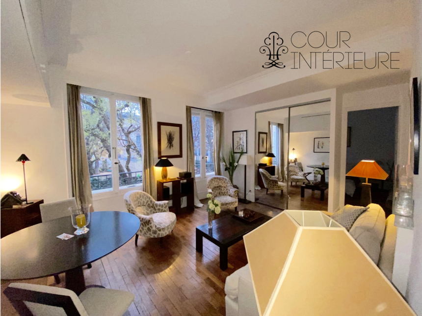 MEUBLÉ – 1 ch – Paris 2ème – 48 m2 – Rue Lulli (Square Louvois) – 2ème étage ascenseur – Loyer cc : 1.980 € (chauffage eau chaude collectif)