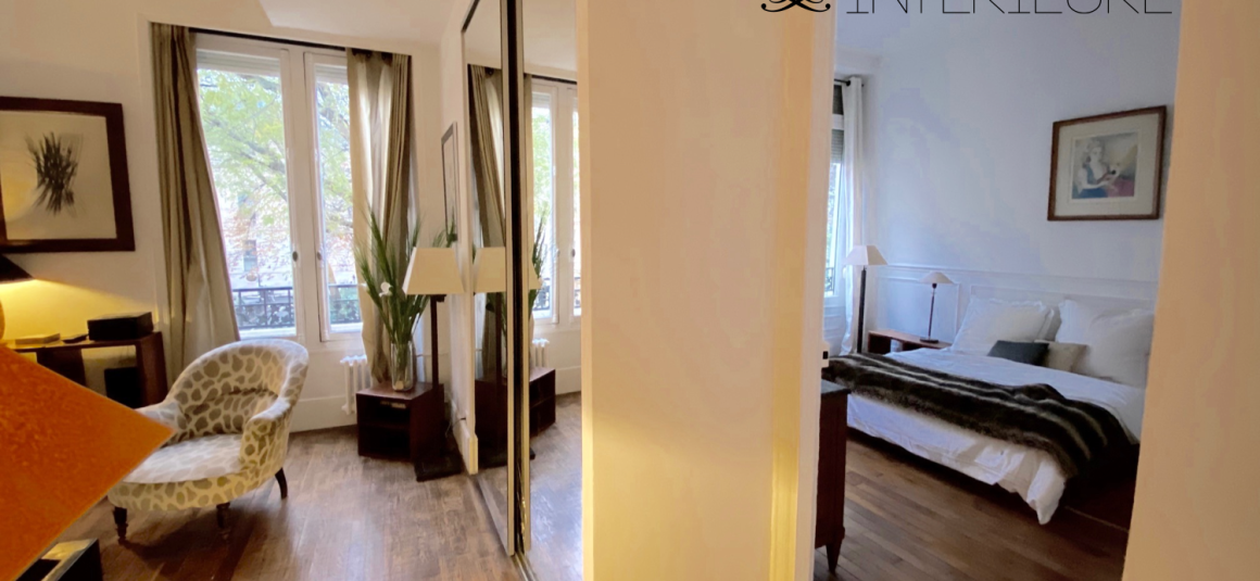 MEUBLÉ – 1 ch – Paris 2ème – 48 m2 – Rue Lulli (Square Louvois) – 2ème étage ascenseur – Loyer cc : 1.980 € (chauffage eau chaude collectif)
