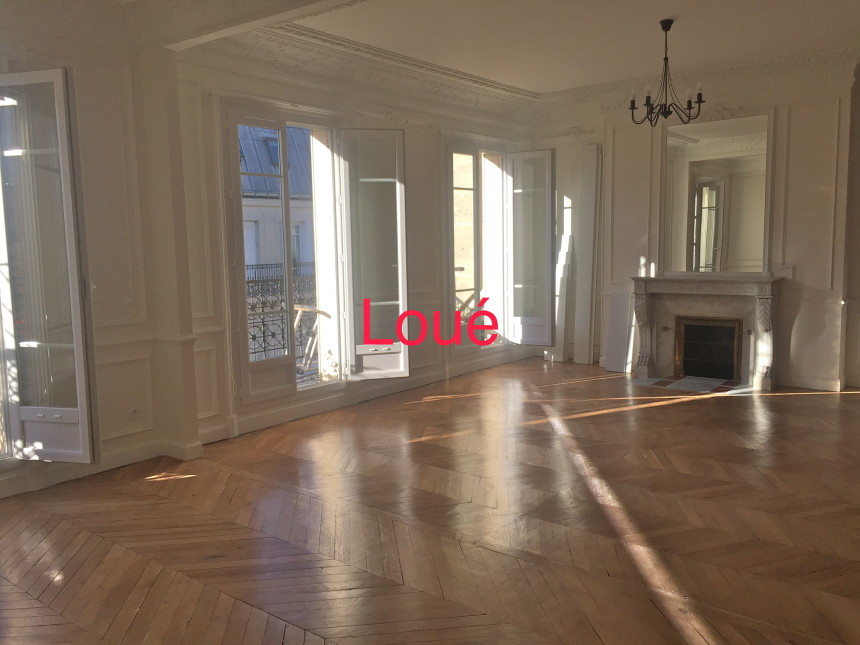 VIDE – Paris 8ème – 3 ch – 106 m2 – Rue de la Néva – 5ème et dernier étage – Terrasse 10 m2 – Loyer cc : 4.200 € (chauf. collectif).