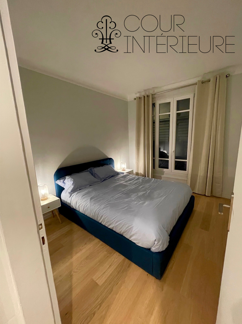 MEUBLÉ – 1 ch – Clichy 92 (limite Paris 17ème) Rue de Paris – 52 m2 – 1er étage avec ascenseur – Loyer cc : 1.390 € (chauff. central inclus)