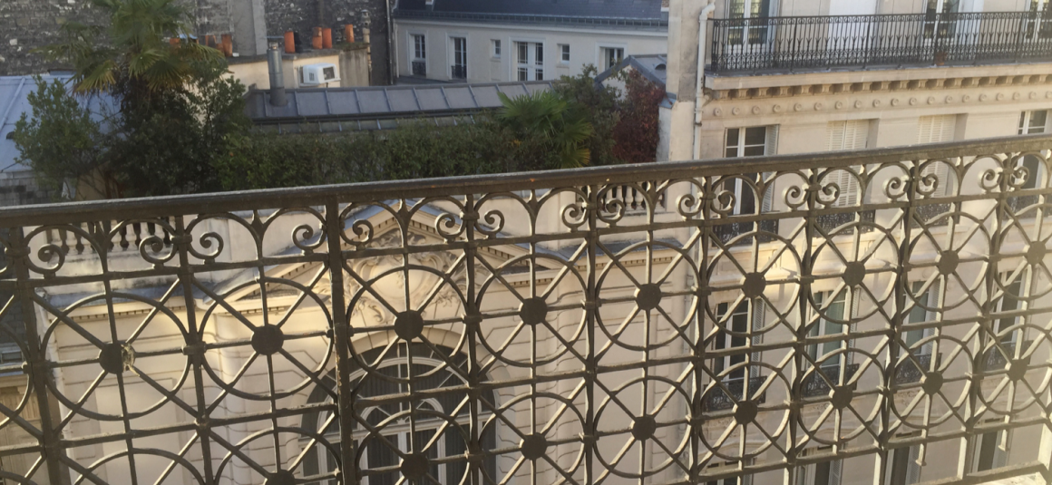 VIDE – Paris 8ème – 3 ch – 106 m2 – Rue de la Néva – 5ème et dernier étage – Terrasse 10 m2 – Loyer cc : 4.200 € (chauf. collectif).