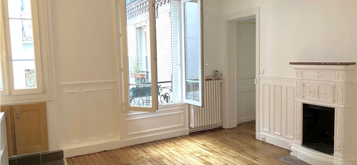 VIDE – 2 ch – 51 m2 – Paris 15ème – Ave Emile Zola / Rue Commerce – 5ème étage ascenseur – Loyer cc : 1.690 €