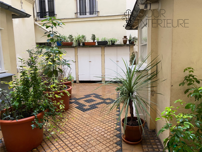 MEUBLÉ – 1 ch – Paris 17e – Batignolles – Rue Lamandé – 60 m2 – Rdc sur cour – Loyer cc : 1.950 €