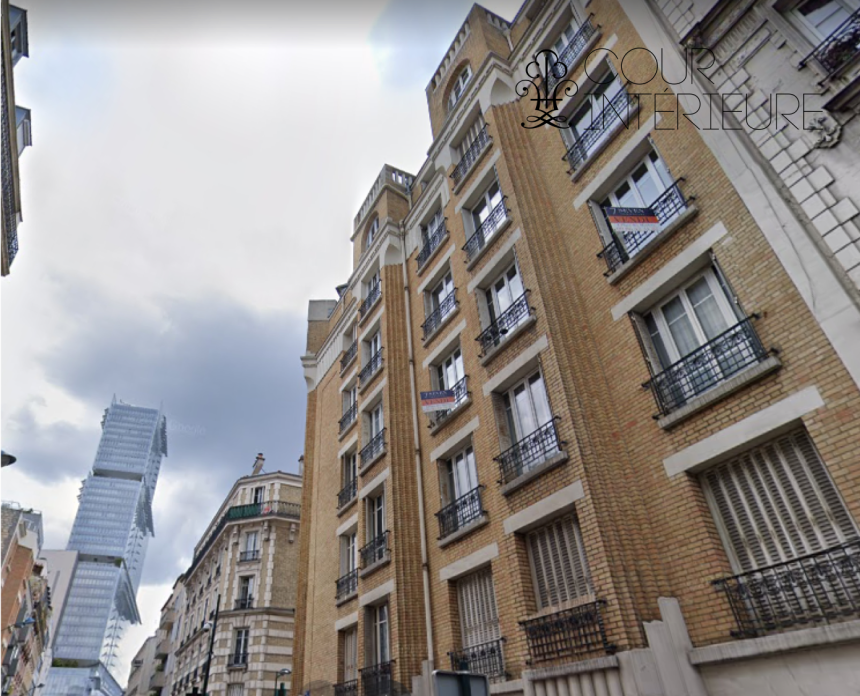 MEUBLÉ – 1 ch – Clichy 92 (limite Paris 17ème) Rue de Paris – 52 m2 – 1er étage avec ascenseur – Loyer cc : 1.390 € (chauff. central inclus)