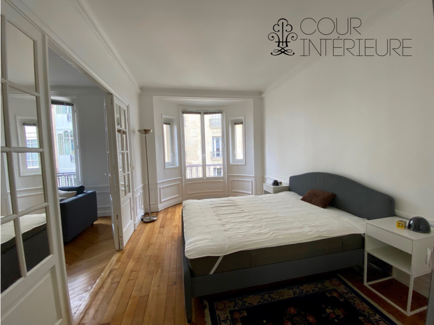 MEUBLÉ – 2 ch – Paris 17e – Rue Galvani – 66 m2 – 3e étage asc – Loyer cc : 2.100 €