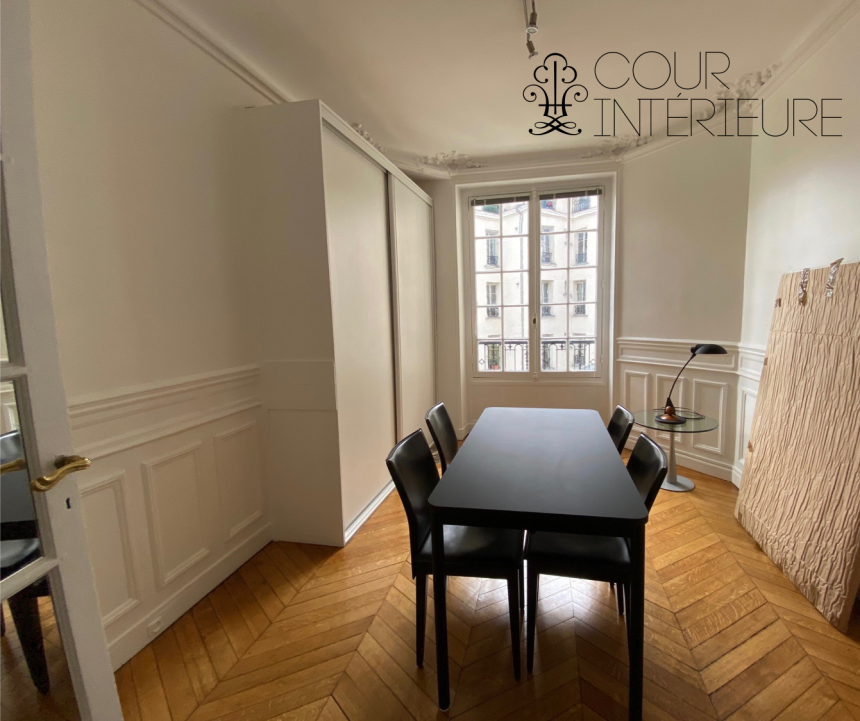 MEUBLÉ – 2 ch – Paris 17e – Rue Galvani – 66 m2 – 3e étage asc – Loyer cc : 2.100 €