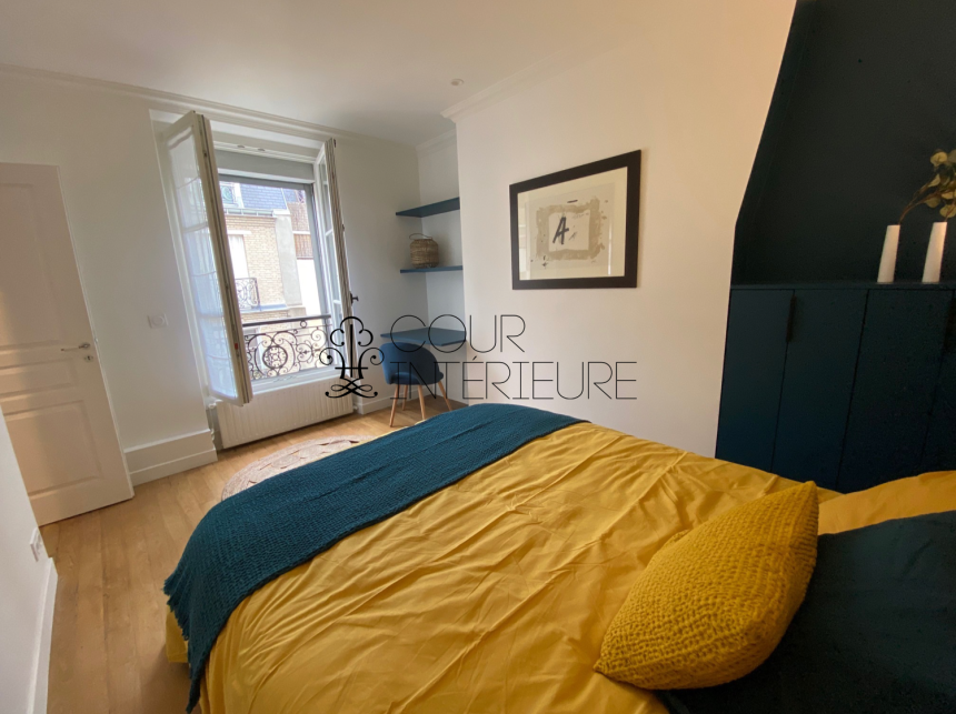 MEUBLÉ – 1 chambre – Paris 7ème – Rue Pierre Leroux – 38,3 m2 – 5ème étage ascenseur – Loyer charges comprises : 1.700 €