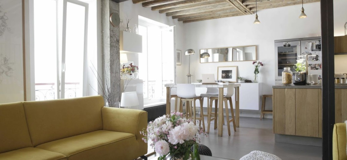 MEUBLÉ – 3/4 ch – Paris 16e – Trocadéro/Passy – Rue Vineuse – Duplex 123 m2 au sol – 5ème et 6ème dernier étage avec ascenseur – Loyer cc : 4.000 euros