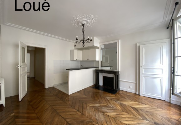 VIDE – 3 ch – 78 m2 – Paris 9 – Havre Caumartin – Rue Joubert – 3ème étage ascenseur – Loyer cc : 2.640 euros