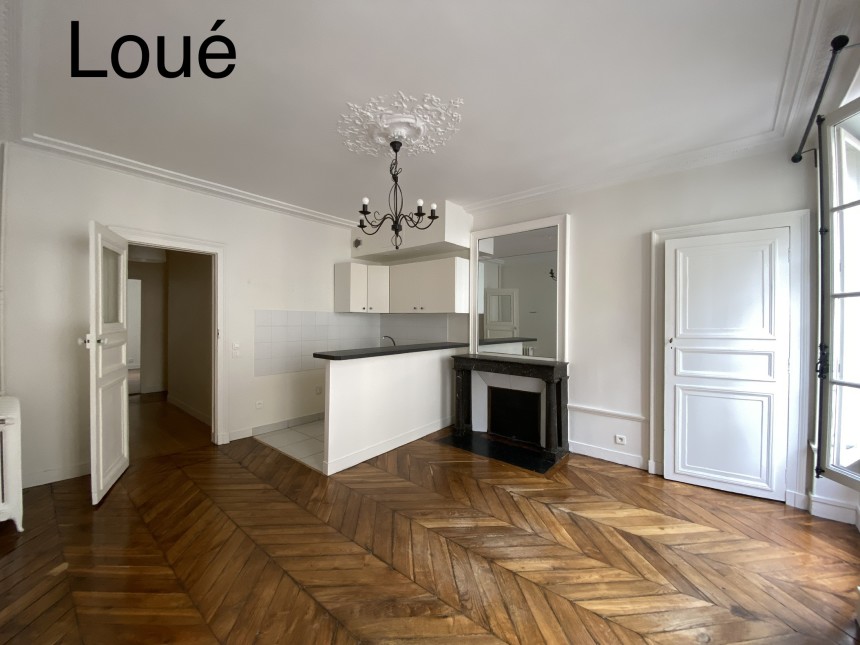 VIDE – 3 ch – 78 m2 – Paris 9 – Havre Caumartin – Rue Joubert – 3ème étage ascenseur – Loyer cc : 2.640 euros