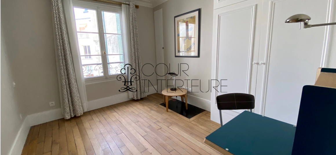 MEUBLÉ – 2 ch + bureau – 90 m2 – Paris 17ème – Rue Labie – 4e étage ascenseur – Metro : Ternes – Argentine – Loyer cc : 2.710 euros cc