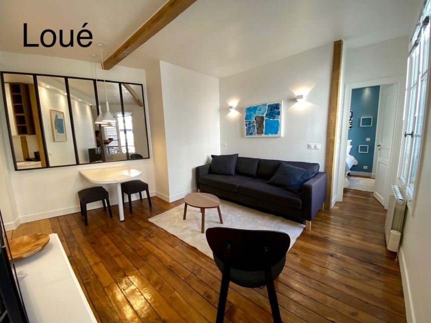 MEUBLÉ – 1 ch – Paris 7ème – Ave Motte Picquet (angle rue Cler) – 35 m2 – 4e étage ascenseur – Loyer cc : 1.890 €