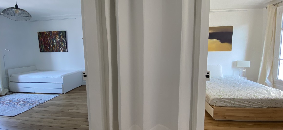 MEUBLÉ – 2 chambres – 70 m2 – Paris 17ème – Bld Bessières/Porte de Clichy – 6e étage ascenseur – Loyer cc : 2.400 €