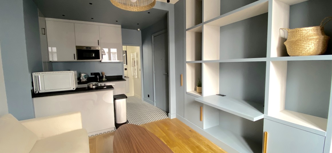 MEUBLÉ – 1 chambre – MARAIS – Paris 3ème – Rue de Montmorency – 30 m2 – 2ème étage sans ascenseur – Loyer charges comprises : 1.575 €