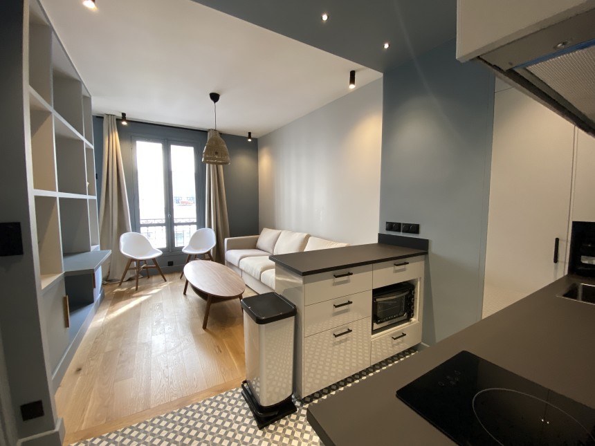 MEUBLÉ – 1 chambre – MARAIS – Paris 3ème – Rue de Montmorency – 30 m2 – 2e étage sans ascenseur – Loyer charges comprises : 1.575 €