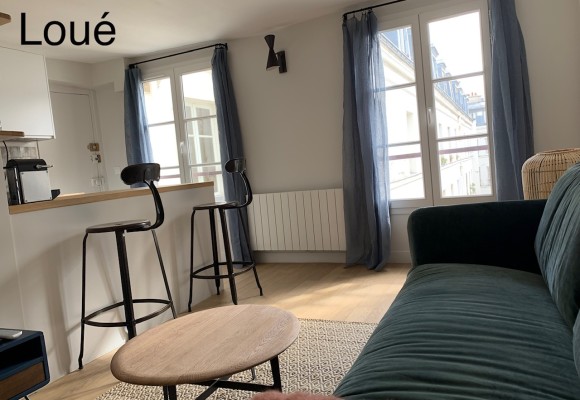 MEUBLÉ – 1 chambre – 37 m2 – Paris 6e – Rue Cherche Midi – 4ème étage sans ascenseur – Loyer cc : 1.600 euros