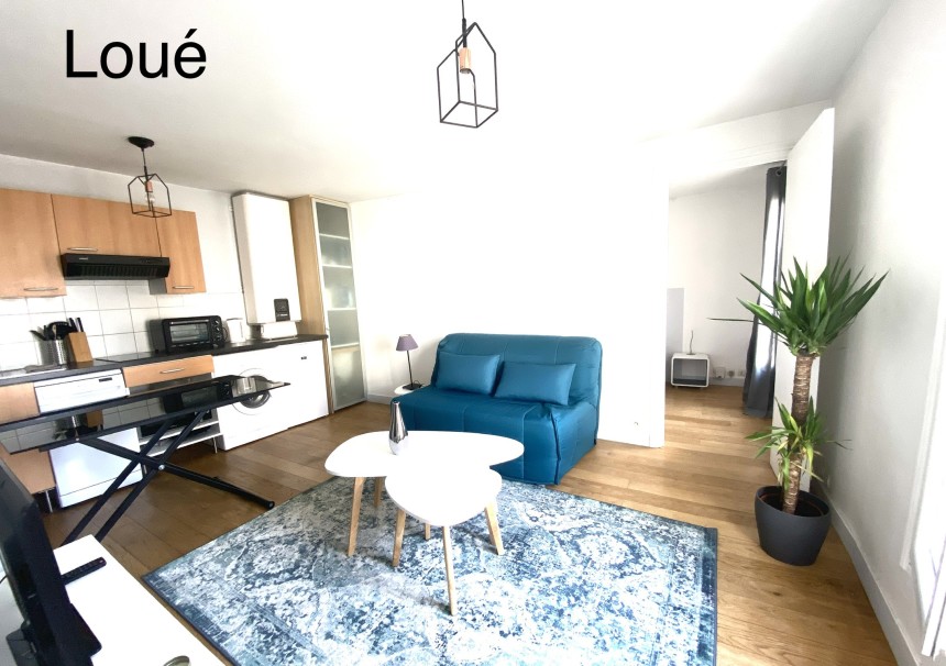 MEUBLÉ – 1 chambre – 32,2 m2 – Paris 9e – Rue J B Pigalle – 5ème étage ascenseur – Loyer cc : 1.320 €