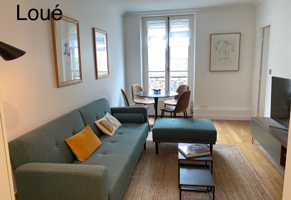 MEUBLÉ – 1 chambre – Paris 7ème – Rue Pierre Leroux – 38,3 m2 – 5ème étage ascenseur – Loyer charges comprises : 1.700 €