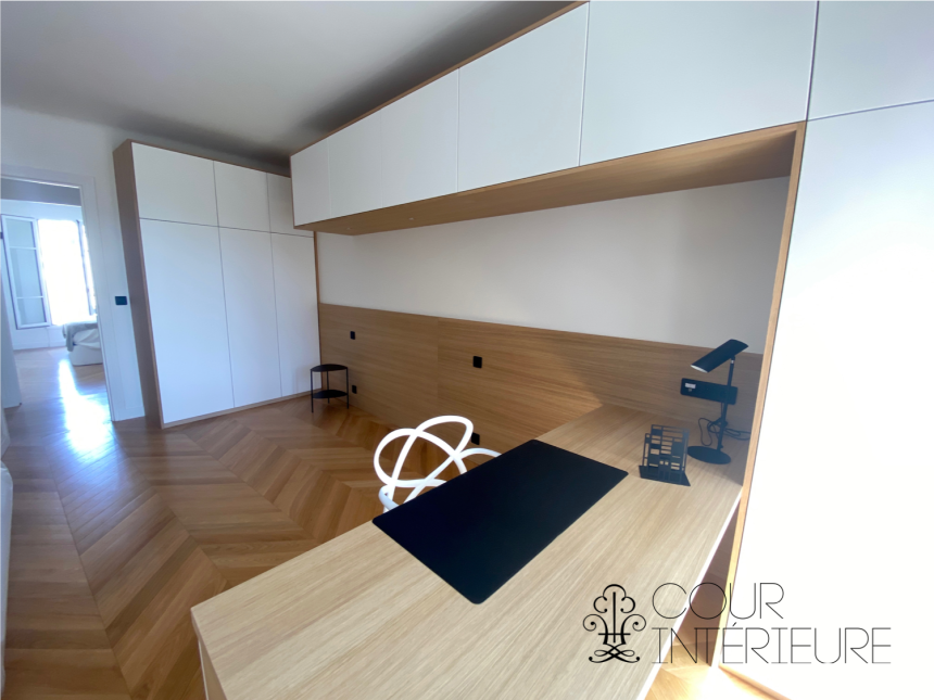 MEUBLÉ – EXCEPTIONNEL – 1ère LOCATION – RÉFECTION HAUT DE GAMME – 2 chambres – 98 m2 – Paris 6ème – Jardin du Luxembourg – Rue Boissonade – 3ème étage ascenseur – Loyer charges comprises : 4.300 euros (chauffage et eau chaude centrals inclus et Internet inclus)