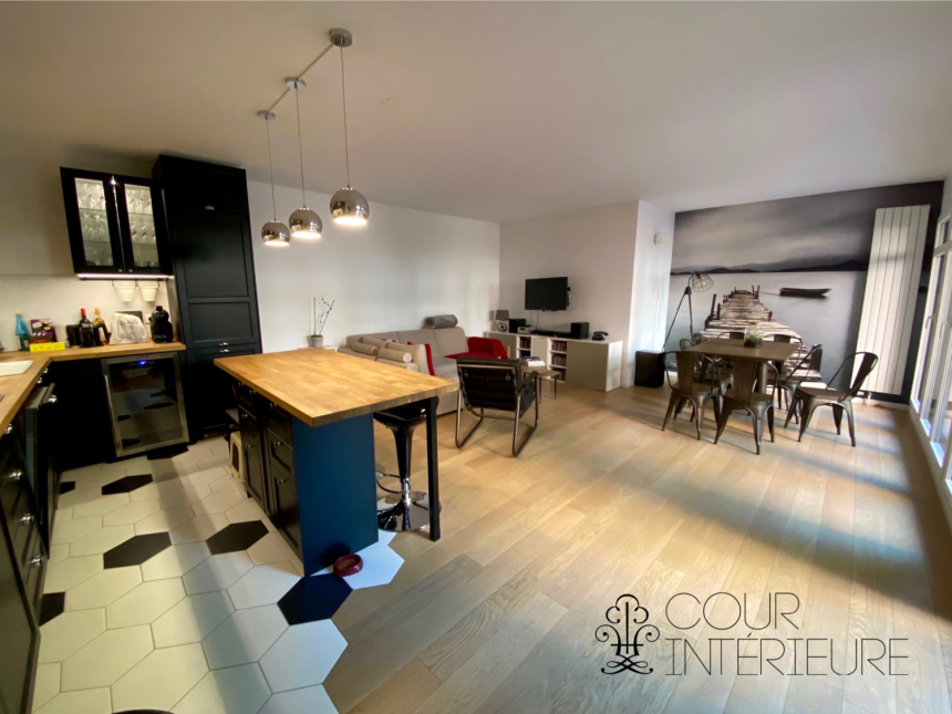 MEUBLÉ – 1 Chambre + 1 bureau ou chambre d’amis – Paris 6ème – Rue Vaugirard – 77 m2 – Rez de jardin avec terrasse – Loyer charges comprises : 2.850 € (chauff. collectif) (possibilité de parking en sus dans l’immeuble)