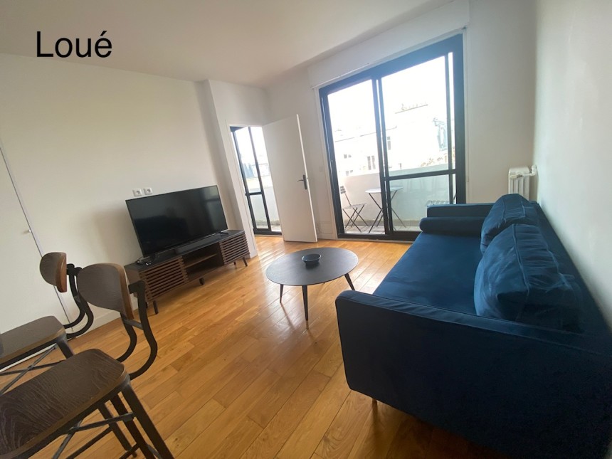 MEUBLÉ – 1 chambre – 35,57 m2 – Neuilly sur Seine – Rue Perronet – 6e étage avec ascenseur – Loyer charges comprises : 1.580 € (chauffage central)