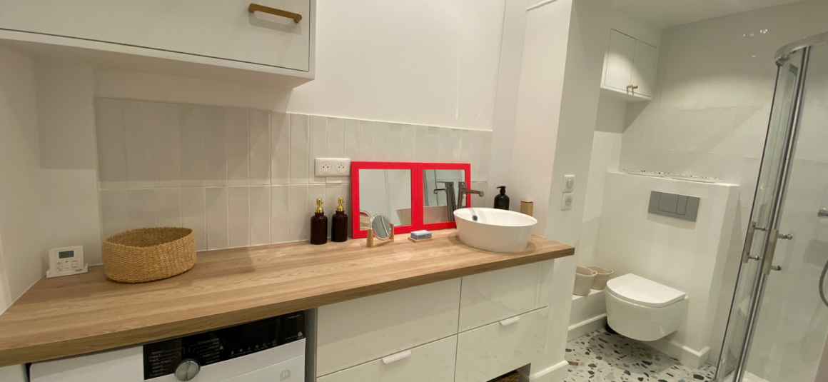 MEUBLÉ – 1 chambre – Centre Neuilly sur Seine – Rue Madeleine Michelis – €39 m2 – Rez de jardin – Loyer cc : 1.600