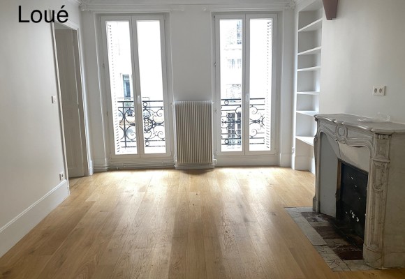 VIDE – 2 chambres – 52 m2 – Paris 17ème – Rue Labie – 2ème étage avec balcon sans ascenseur – Loyer charges comprises : 1.695 euros