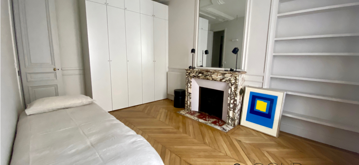 MEUBLÉ – 3 chambres – Paris 9ème – 126 m2 avec balcon filant –  Trudaine / Maubeuge – 2ème étage avec ascenseur –  Loyer charges comprises : 4.300 euros