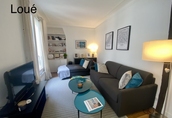 MEUBLÉ – 1 chambre – Paris 17ème – Rue Dulong – 41 m2 – 4ème étage sans ascenseur – Loyer charges comprises : 1.750 euros